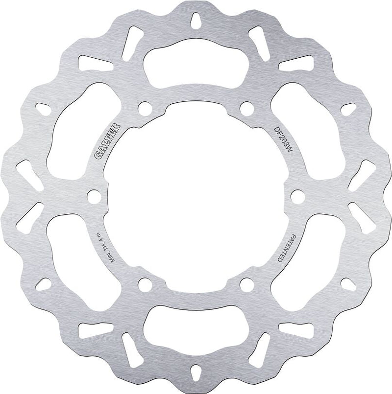 Wave® Brake Rotor Silver For Kawasaki EX 250 R - 290 MM