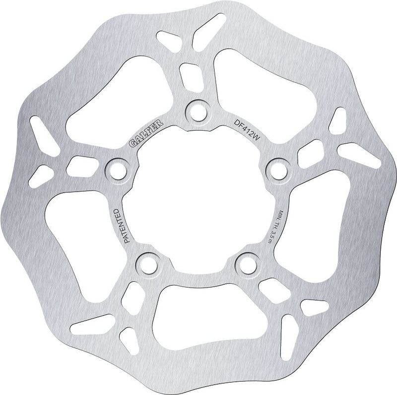 Wave® Brake Rotor Silver For Kymco Agility City 125 - 260 MM