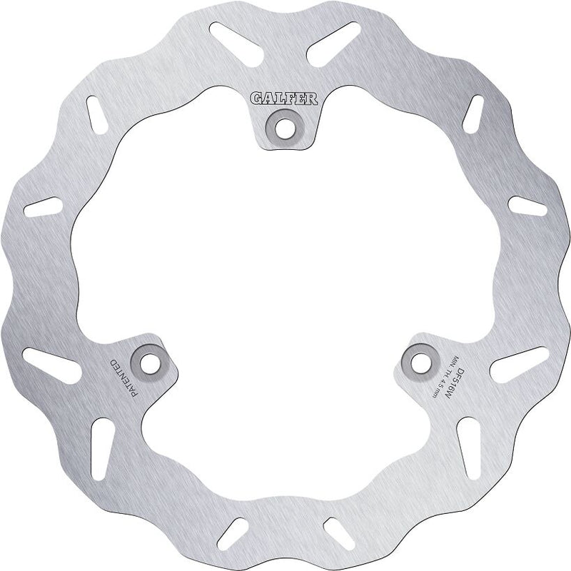 Wave® Brake Rotor Silver For Yamaha XMAX 125 - 115 MM