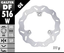 Wave® Brake Rotor Silver For Yamaha XMAX 125 - 115 MM