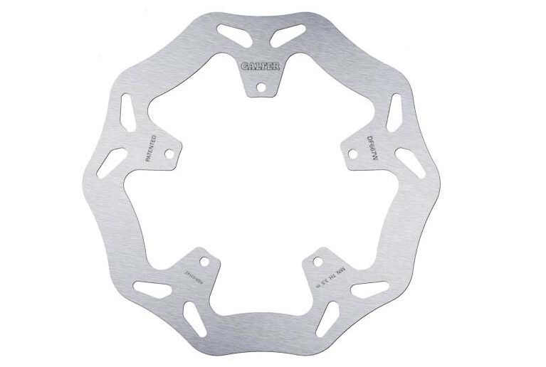 Wave® Brake Rotor Silver For Aprilia SR MAX 300 - 260 MM