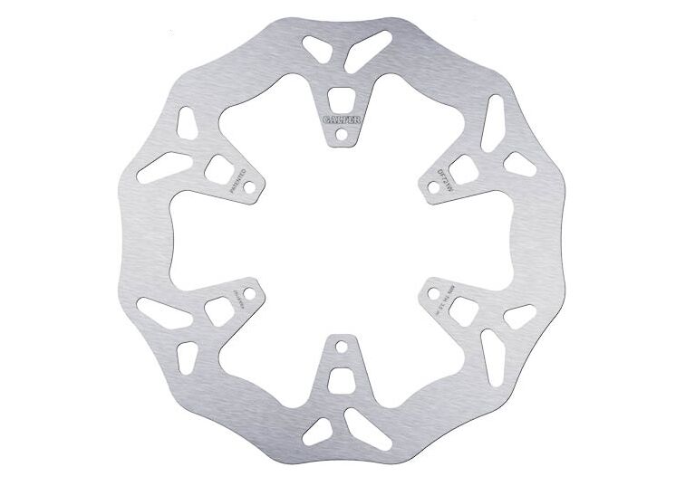 Wave® Brake Rotor Silver For Piaggio MP3 500 ABS - 260 MM