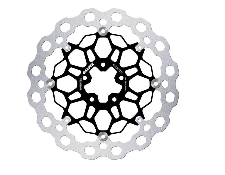 Brake Rotor Floating Cubiq Black / Silver For GasGas SM 700 ABS - 52 MM
