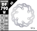 Wave® Brake Rotor Silver For Husqvarna Svartpilen 125 ABS - 230 MM