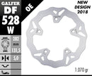 Wave® Brake Rotor Silver For Yamaha XP 530 T-Max - 282 MM