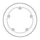 Halo Series Fixed Rotor Silver For BMW R 1100 GS