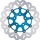 Wave® Brake Rotor Blue / Silver For Harley Davidson FLDE 1750 ABS - 292 MM