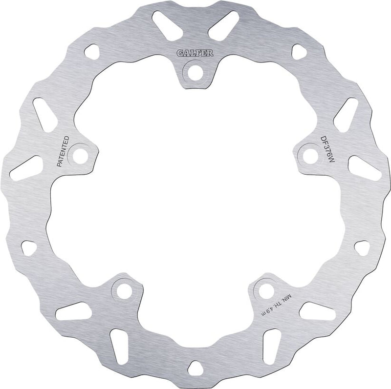 Brake Rotor Fixed WAVE Silver For Suzuki GSX 1300 R ABS - 260 MM