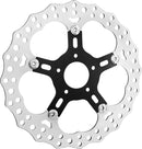 Jagged Brake Rotor Black / Silver