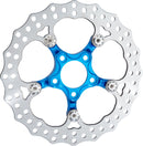 Spider Rotor Blue / Chrome