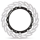 Flame Series Floating Rotor Black / Silver For BMW R 1300 GS - 310 MM
