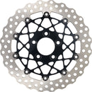 Brake Disc Anodized / Black / Chrome For Harley Davidson FLHRXS 1868 ABS 2024-2025 - 320 MM