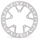 Brake Rotor Floatech Wave Black / Silver For Aprilia AF1 125 1989-1994