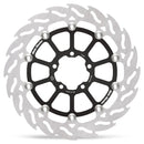 Flame Series Rotor Black / Silver For KTM DUKE 990 ABS 2024