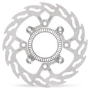Flame Fixed Brake Rotor Silver / Stainless Steel For Kawasaki ELIMINATOR 500 ABS 2024-2025 - 100.3 MM