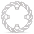 Flame Fixed Brake Rotor Silver / Stainless Steel For Kawasaki KLZ 1100 ABS 2025 - 110.3 MM