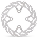Flame Fixed Brake Rotor Silver For Ducati PANIGALE V2 890 ABS 2025