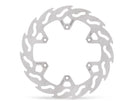 Flame Fixed Brake Rotor Silver / Stainless Steel For Bajaj DOMINAR 400 2021-2024 - 110.3 MM