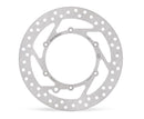 Halo Series Fixed Rotor Silver / Stainless Steel For Gas Gas EC 125 2025