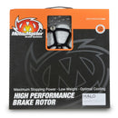 Halo Series Floating Rotor Black / Silver For KTM DUKE 990 ABS 2024 - 64 MM