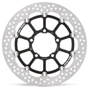 Halo Series Floating Rotor Black / Silver For Triumph DAYTONA 660 ABS 2024-2025