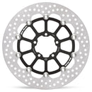 Halo Series Floating Racing Rotor Black / Silver For KTM DUKE 990 ABS 2024 - 64 MM