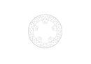 Halo Series Fixed Rotor Silver For Aprilia RS 457 ABS 2024-2025 - 102.5 MM
