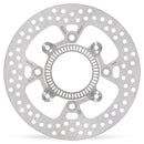 Halo Series Fixed Rotor Silver For Kawasaki ELIMINATOR 500 ABS 2024-2025 - 100.3 MM