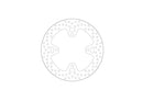Halo Series Fixed Rotor Silver For Kawasaki KLZ 1100 ABS 2025 - 110.3 MM