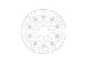 HALO Series T-Floater Brake Rotor Black / Silver / Stainless Steel For KTM DUKE 990 ABS 2024 - 64 MM