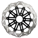 Specialized Brake Disc Almunium Center Kodlin Desing Black / Silver / Stainless Steel For Harley Davidson FLDE 1750 2018-2020