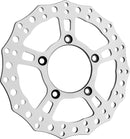 Jagged Brake Rotor Silver