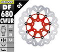Brake Rotor Floating Wave Red / Silver / Stainless Steel For Harley Davidson FLDE 1750 ABS 2018-2020 - 292 MM