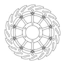 FLAME Floating Alu Brake Disc Black / Silver For BMW M 1000 XR ABS 2024-2025 - 80 MM