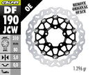 Brake Rotor Floatech Wave Black / Stainless Steel For Kawasaki GTR 1400 2008-2011 - 310 MM