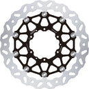 Floatech Brake Rotors Black / Silver For Honda CBR 1000 RR 2008-2026 - 320 MM