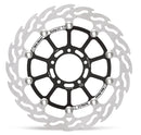 Flame Series Rotor Race Black / Stainless Steel For Ducati HYPERMOTARD 698 ABS 2024-2026