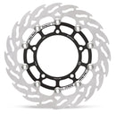 Flame Series Rotor Race Black / Stainless Steel For Suzuki GSX-8R 800 ABS 2024-2026