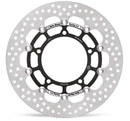 Halo Series Floating Racing Rotor Black / Stainless Steel For Suzuki GSX-8R 800 ABS 2024-2026