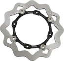 Wave® Rotor Black / Raw For HM Moto CRE 250 R - 240 MM