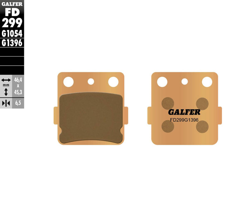 HH Sintered Brake Pads For Honda ATC 200 X