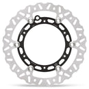 Nitro Series Floating Rotor Black / Silver For GasGas EC 250 - 260 MM