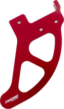 Rear Brake Rotor Guard Red