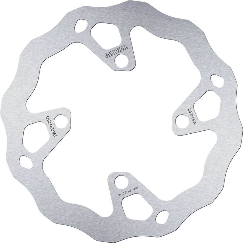 Wave® Brake Rotor Silver For Beta EVO 125 - 77.0 MM