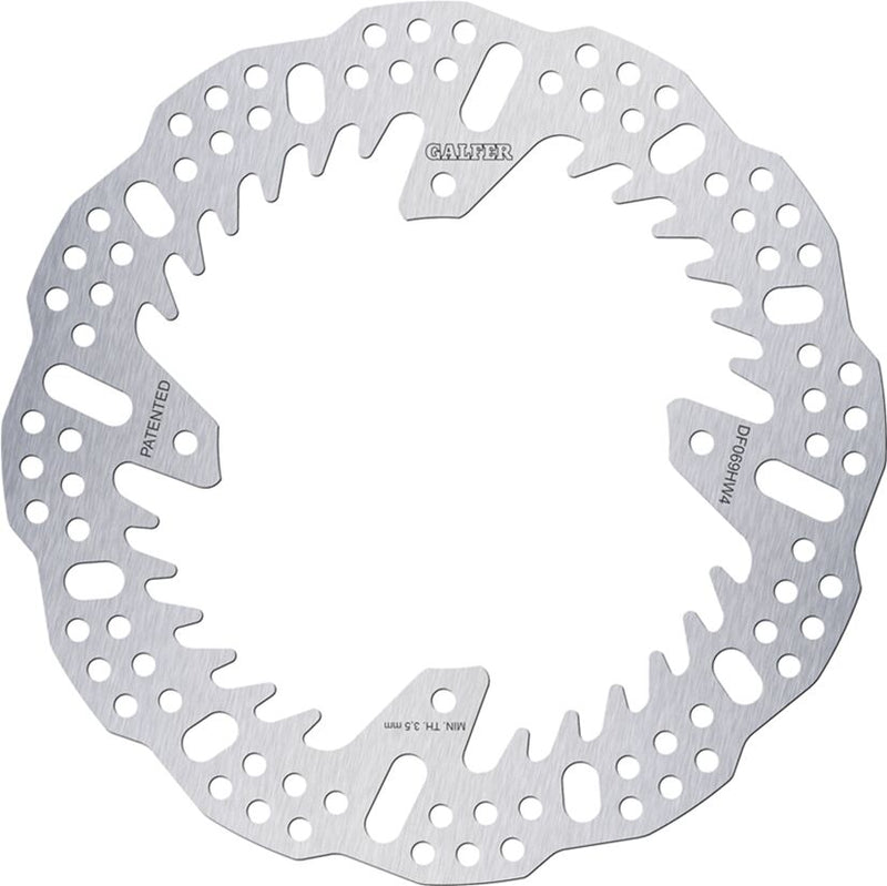 Brake Rotor Shark Fixed Silver For HM Moto CRE 125 R - 240 MM