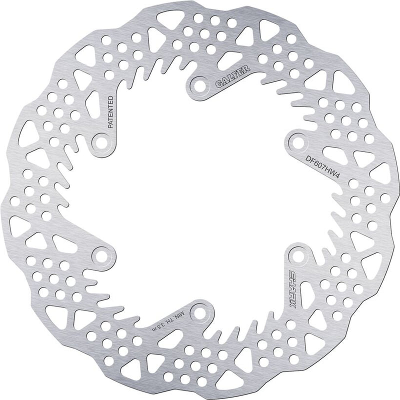 Brake Rotor Shark Fixed Silver For CCM GP 450 - 109 MM