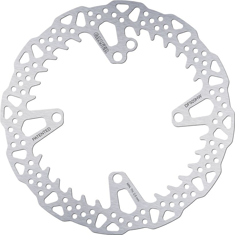 Brake Rotor Shark Fixed Silver For Sherco SE 125 - 260 MM