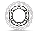 Brake Disc Flame Float Front Black / Silver For Gas Gas EC 125 2025