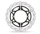 Brake Disc Flame Float Front Black / Silver For Suzuki RMX 450 Z 2010-2019 - 118.2 MM