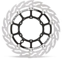 Flame Series Rotor Race Black / Stainless Steel For Ducati DESMO 450 EDX